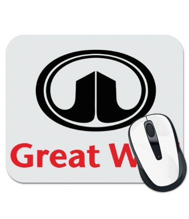 Коврик для мыши Great Wall logo
