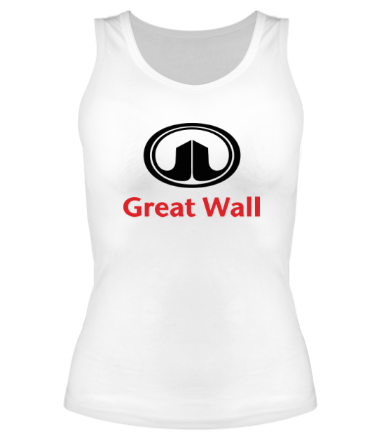 Женская майка борцовка Great Wall logo