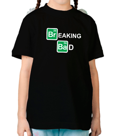 Детская футболка Breaking Bad logo