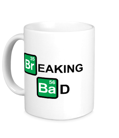 Кружка Breaking Bad logo