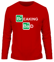 Мужская футболка длинный рукав Breaking Bad logo фото