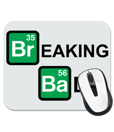 Коврик для мыши Breaking Bad logo