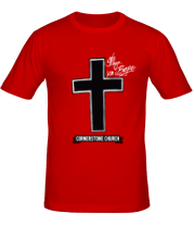 Мужская футболка SWAG CROSS - Фокус на вере фото
