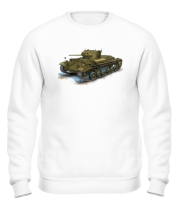 Толстовка без капюшона Легкий британский пехотный танк Valentine Mk III