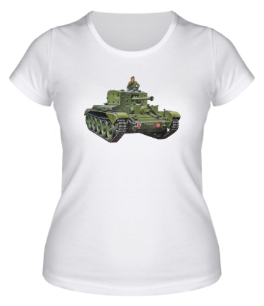 Женская футболка Танк Кентаур (Mk. VIII Centaur)