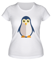 Женская футболка Пингвин фото