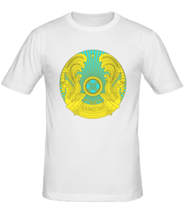 Мужская футболка Казахстан герб