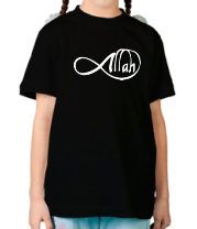 Детская футболка Allah infinite фото