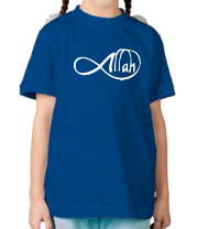Детская футболка Allah infinite фото