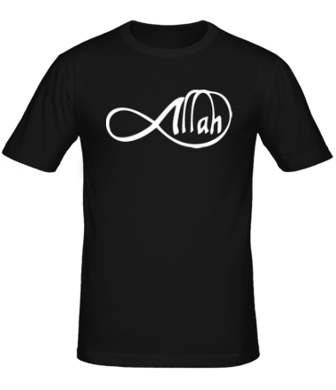 Мужская футболка Allah infinite