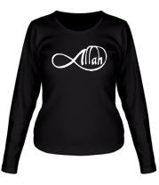 Женская футболка длинный рукав Allah infinite фото