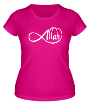 Женская футболка Allah infinite фото