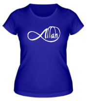 Женская футболка Allah infinite фото