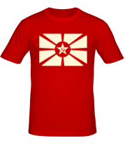 Мужская футболка Флаг СССР | Flag of the USSR (свет) фото