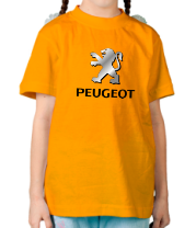 Детская футболка Peugeot | Silver Logo фото