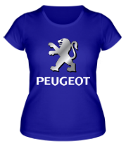 Женская футболка Peugeot | Silver Logo фото