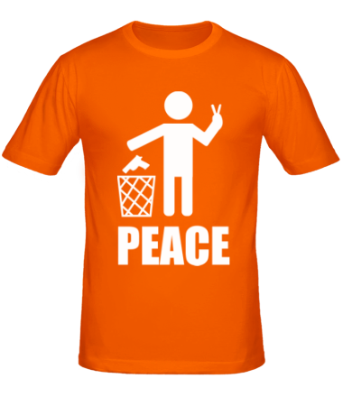 Мужская футболка Peace - всем мир!