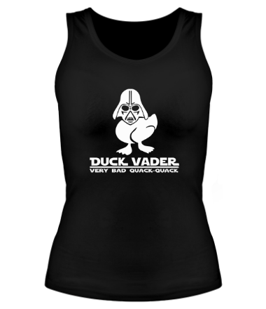 Женская майка борцовка Duck vader