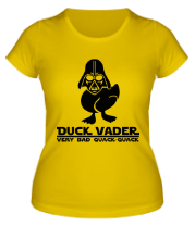 Женская футболка Duck vader фото