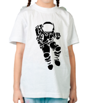 Детская футболка Космонавт фото