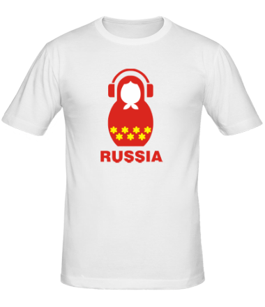 Мужская футболка Russia dj
