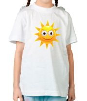 Детская футболка Счастливое солнышко фото