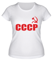 Женская футболка СССР фото