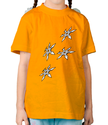 Детская футболка Боевые сюрикены