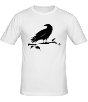 Мужская футболка Черный ворон фото