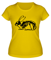 Женская футболка Рентген зайца фото