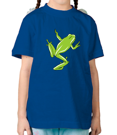 Детская футболка Зеленая лягушка