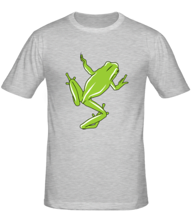 Мужская футболка Зеленая лягушка