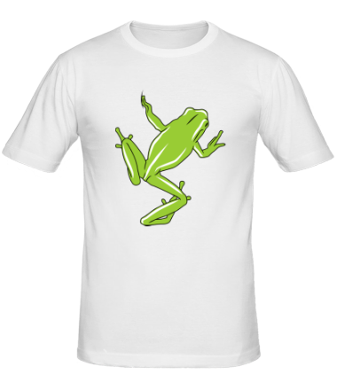 Мужская футболка Зеленая лягушка