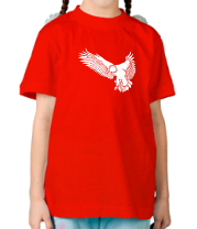 Детская футболка Летящий орел фото