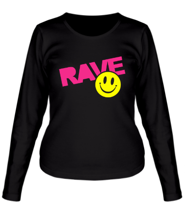 Женская футболка длинный рукав Rave