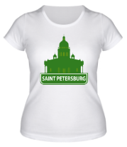 Женская футболка Санкт-Петербург фото