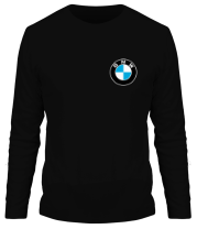 Мужская футболка длинный рукав Logo BMW фото