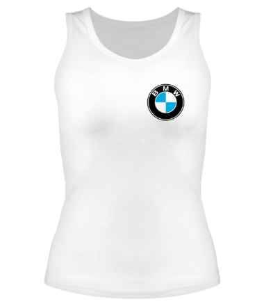 Женская майка борцовка Logo BMW