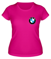 Женская футболка Logo BMW фото