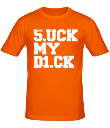 Мужская футболка Suck my d1ck
