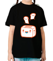 Детская футболка Веселый тостер фото