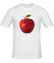 Мужская футболка Абстрактное яблоко фото
