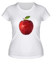 Женская футболка Абстрактное яблоко