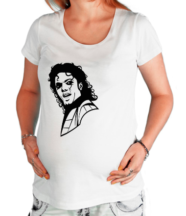 Футболка для беременных Майкл Джексон