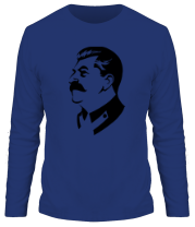 Мужская футболка длинный рукав Сталин