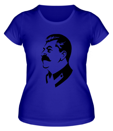 Женская футболка Сталин