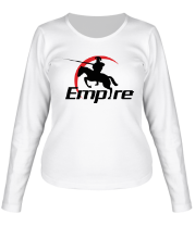 Женская футболка длинный рукав Empire Dota 2 team фото