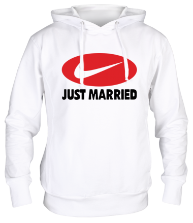 Толстовка худи Just Married