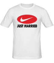 Мужская футболка Just Married