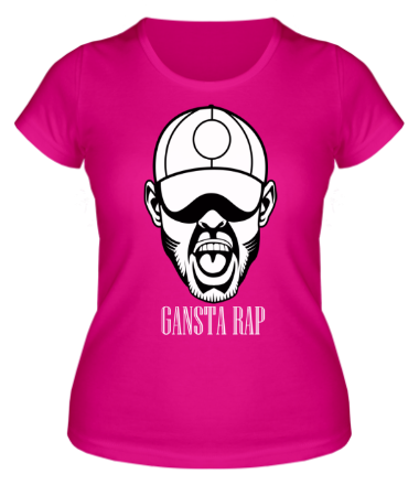 Женская футболка Gansta Rap